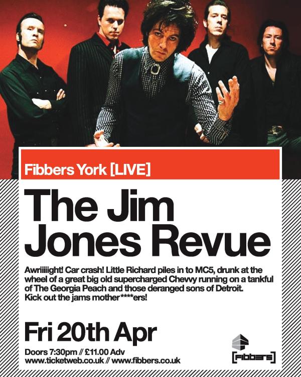 2012 The Jim Jones Revue