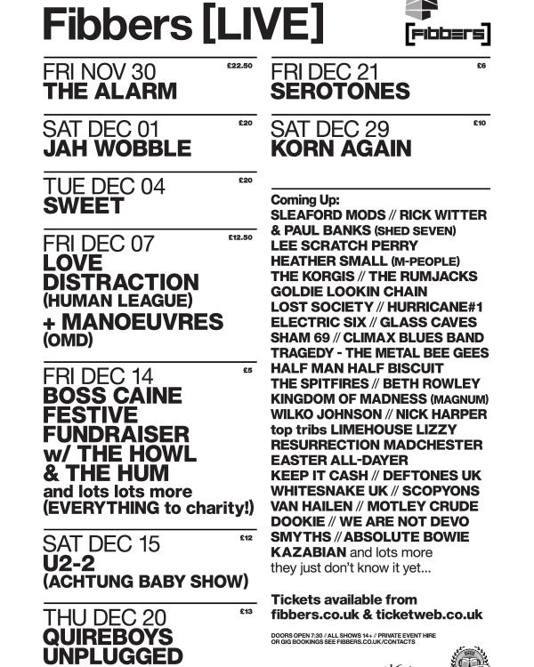 2018 November & December listings