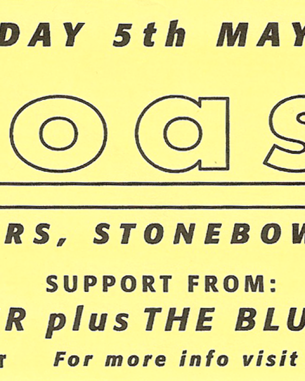 2001 Coasta, Furthur, The Blue Macs