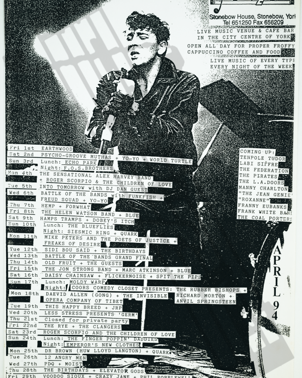 1994 April Gene Vincent listings