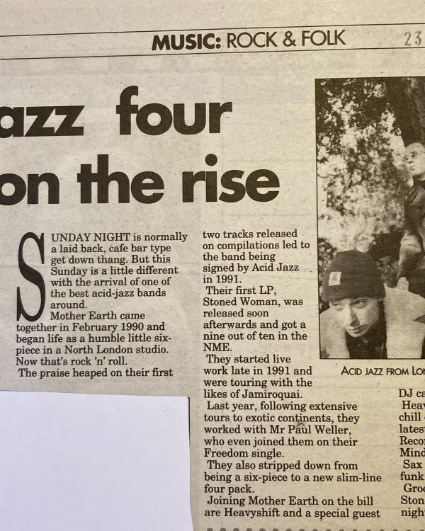 1994 Mother Earth, Heavyshift preview