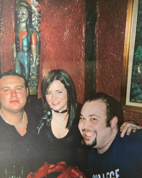 Emma w/ Stuart, Kieran (door staff)