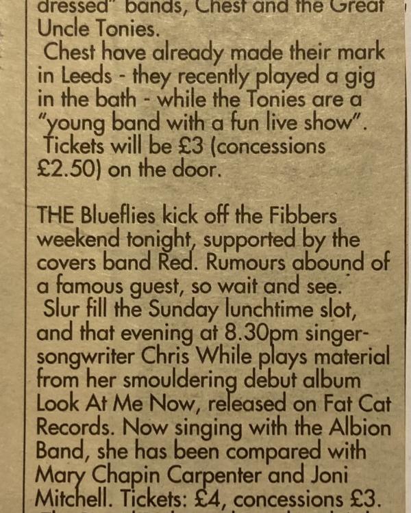 1995 January weekly review