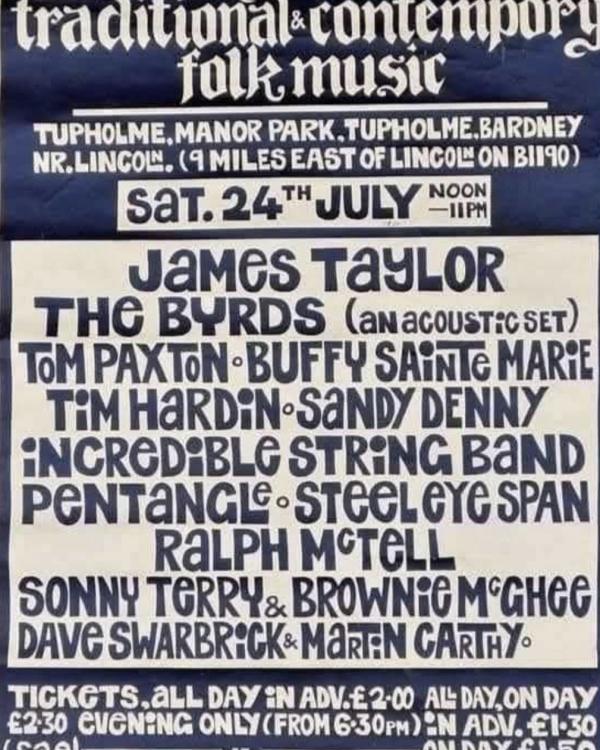 1971 Tupholme Folk Festival