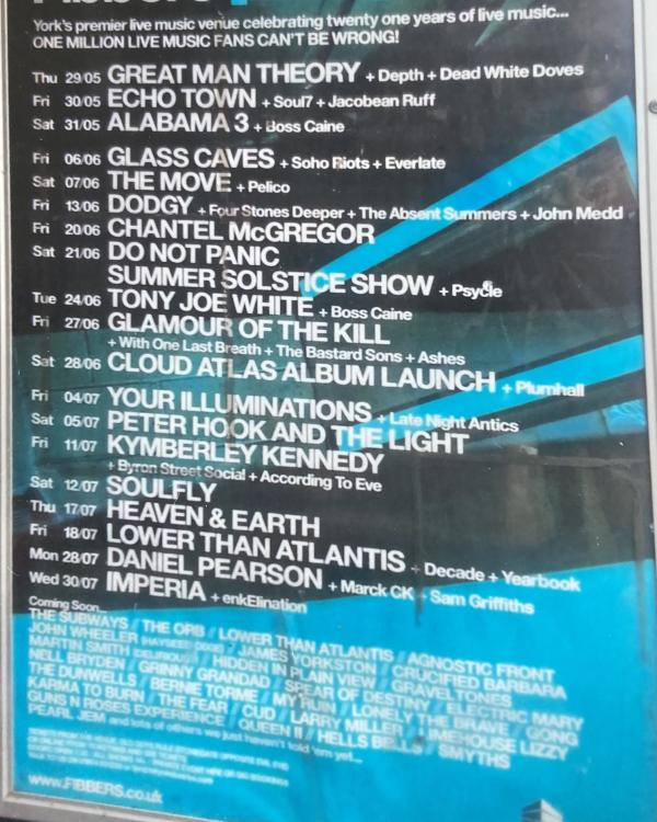 2014 May to July listings