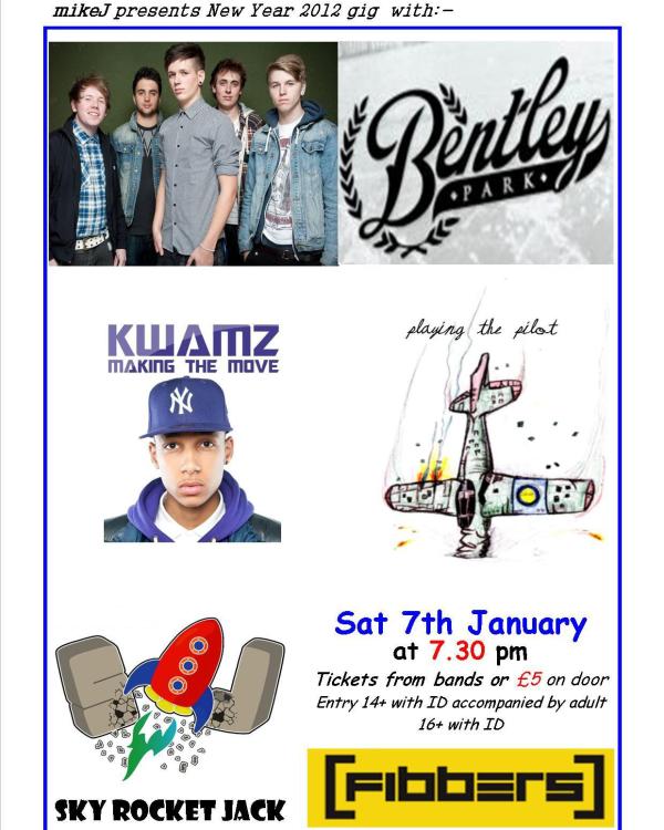 2012 Bentley Park, Kwamz, Playing The Pilot, Sky Rocket Jack