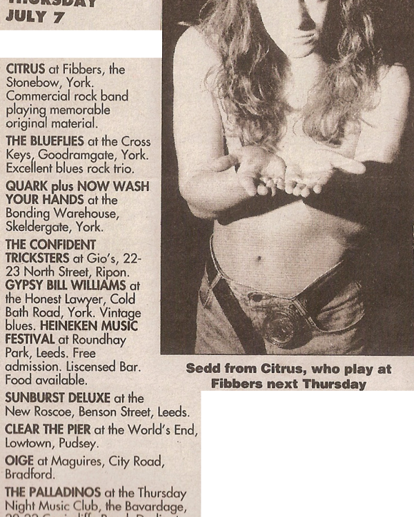 1994 July weekly listings