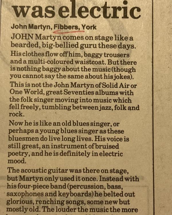 1996 John Martyn review
