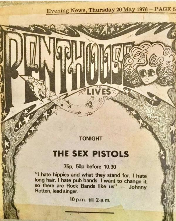 1977 Scarborough Penthouse (the inspiration for Fibbers)