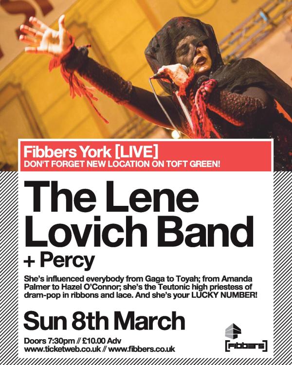 2017 The Lene Lovich Band, Percy
