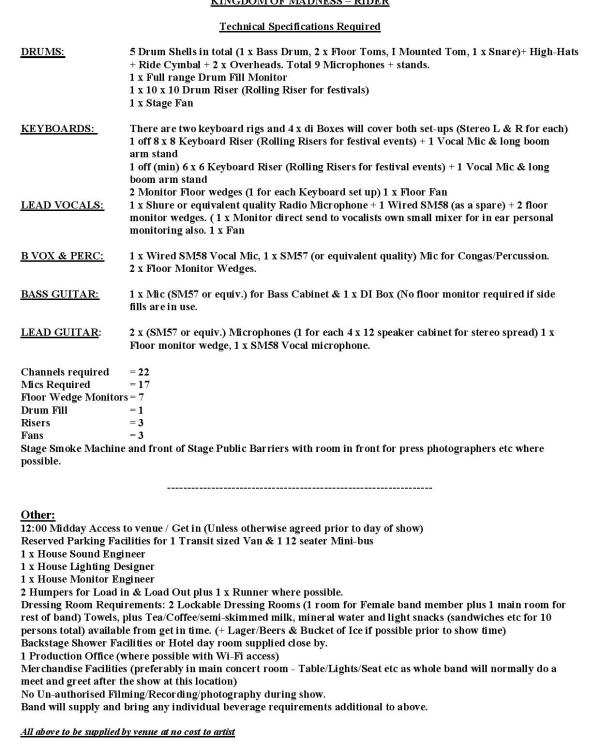 2019 Kingdom Of Madness