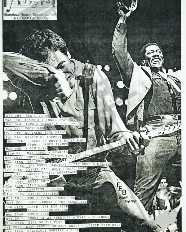 1993 February Springsteen & 'Clem' Clemons listings
