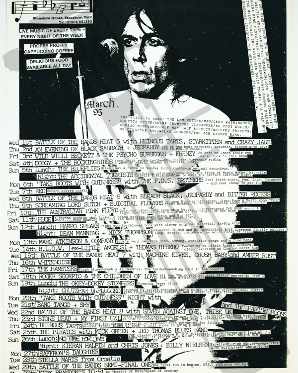1995 March Iggy Pop listings