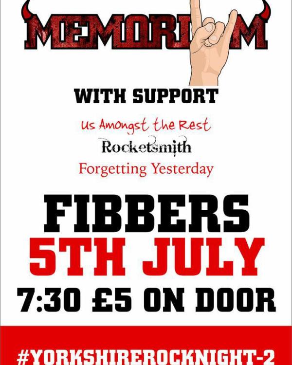 2013 Memorium, Us Against The Rest, Rocketsmith, Forgetting Yesterday