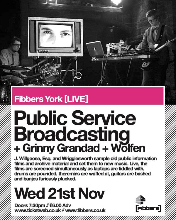 2012 Public Service Broadcasting, Grinny Grandad, Wolfen