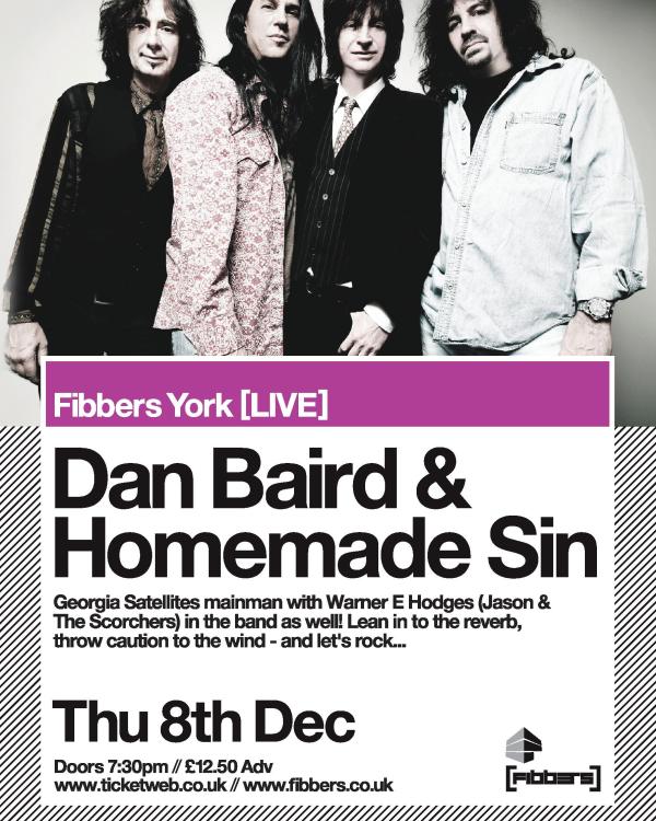 2011 Dan Baird And Homemade Sin