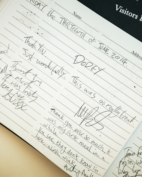 2014 Dodgy fed by Michelle when we lived on The Shambles