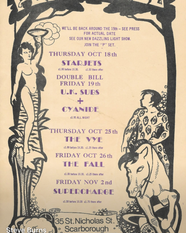 1992 Scarborough Penthouse (the inspiration for Fibbers)