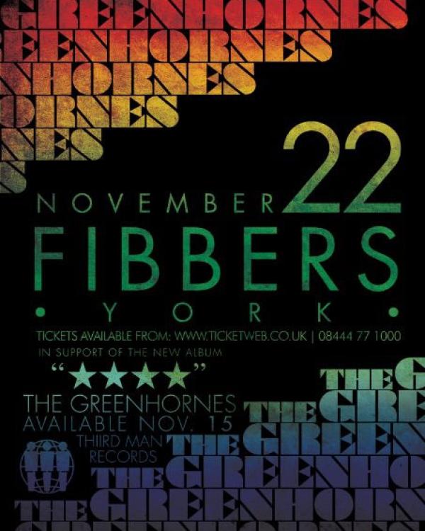 2010 The Greenhornes w/ Jack Lawrence (Dead Weather, Raconteurs, Jack White)