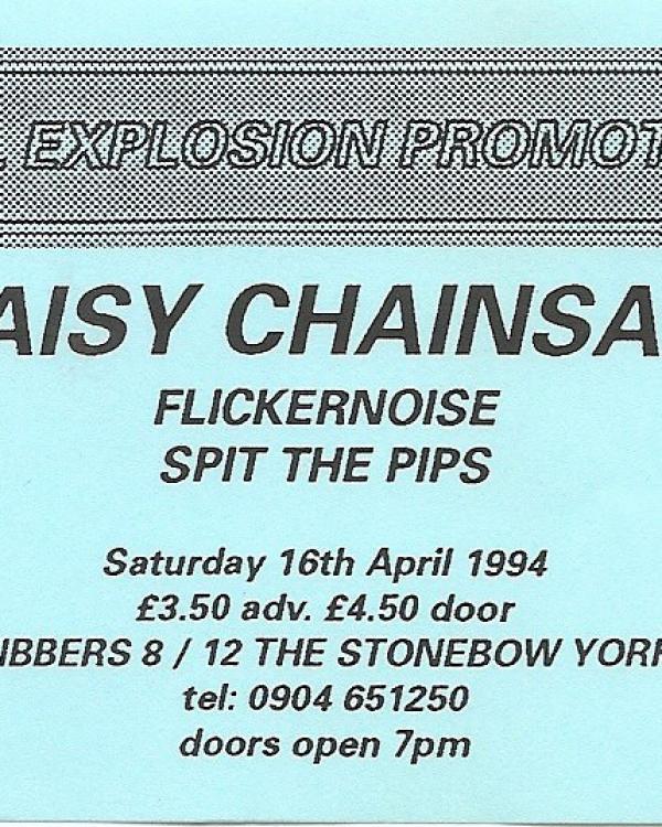 1994 Daisy Chainsaw, Flickernoise, Spit The Pips