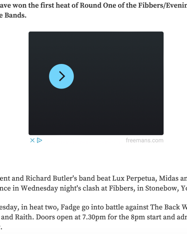 2002 Battle of the Bands