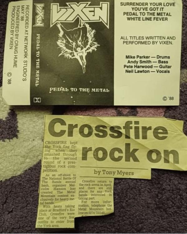 1996 Vixen, Crossfire