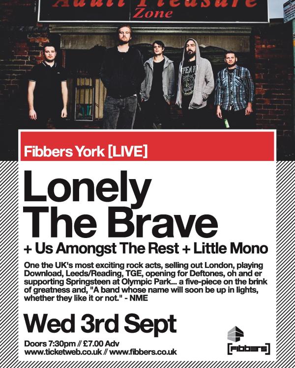 2014 Lonely The Brave, Us Amongst The Rest, Little Mono