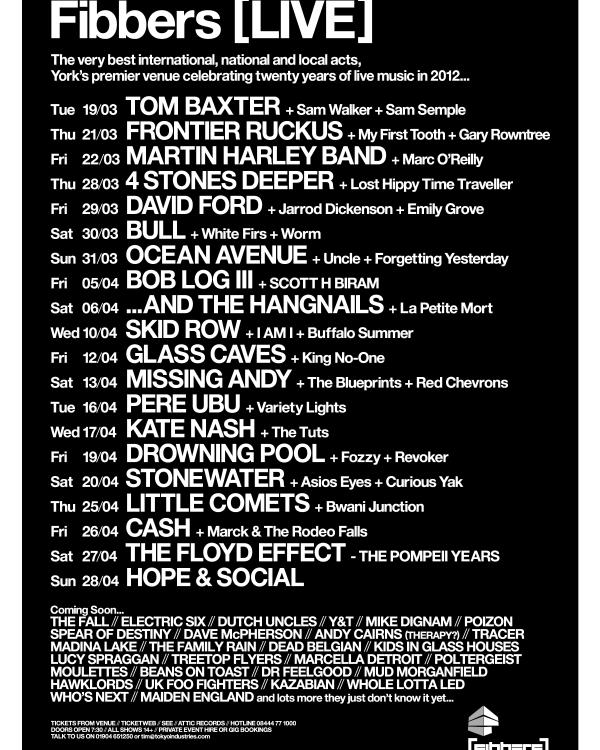 2013 March & April listings