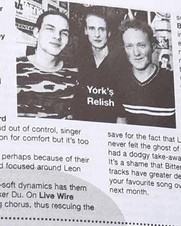 1998 Relish demo review Charm magazine