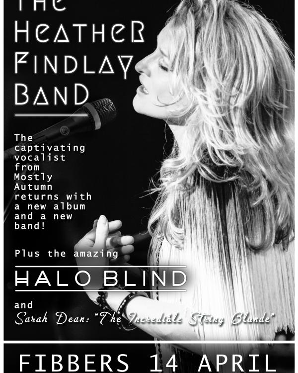 2016 The Heather Findlay Band, Halo Blind, Sarah Dean