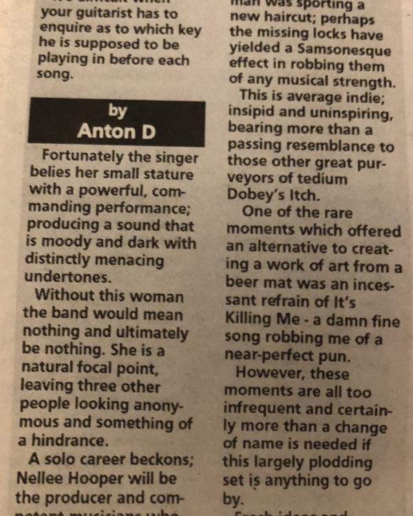 1996 The Crossing, Addison Screams review