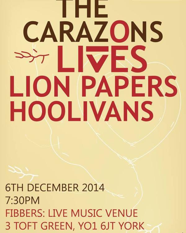 2014 Carazons, Lives, Lion Papers, Hoolivans