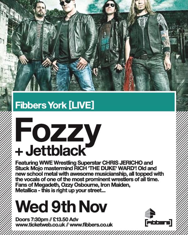 2011 Fozzy, Jettblack