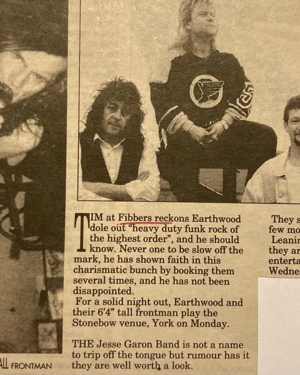 1994 Earthwood, Aldo's Orphans, Jesse Garon preview