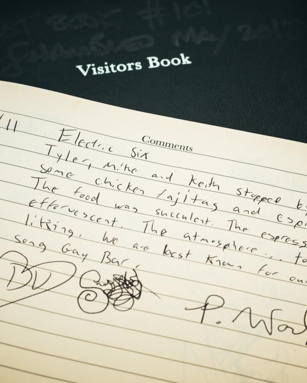 2011 Electric Six fed by Michelle when we lived on The Shambles