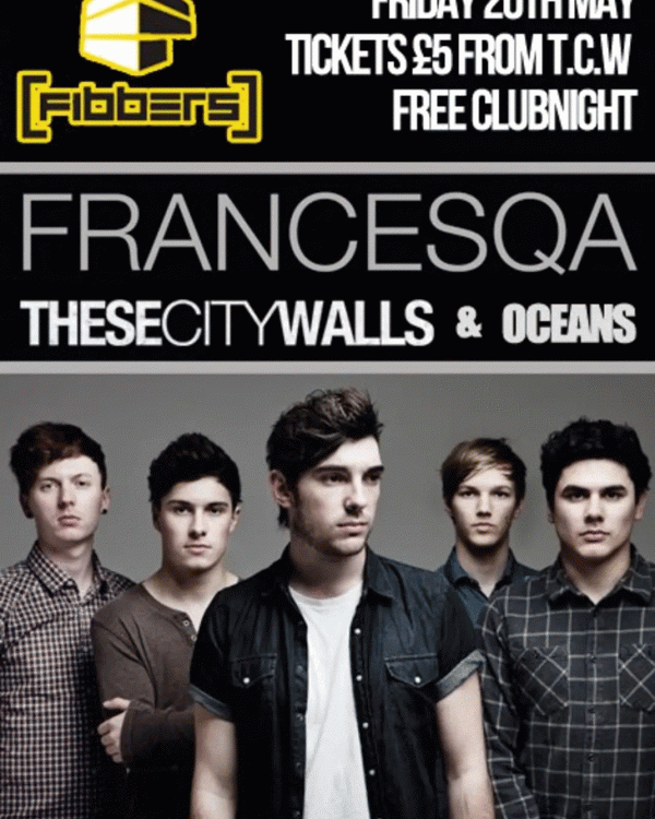 2011 Francesqa, These City Walls, Oceans