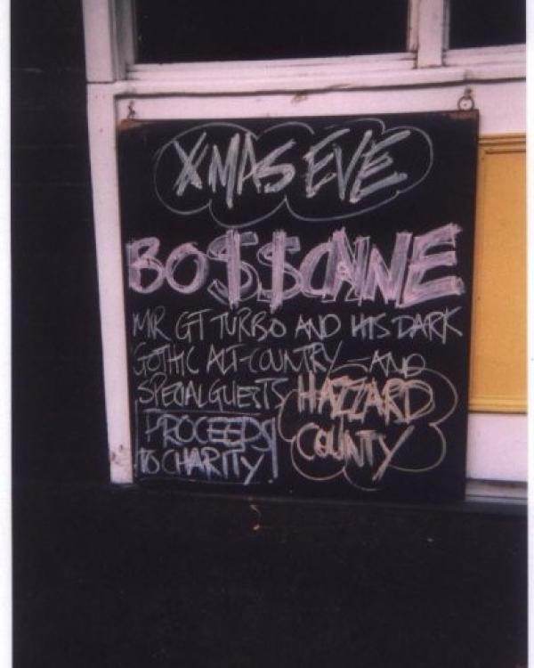 2004 Stonebow House, one of four outside blackboards