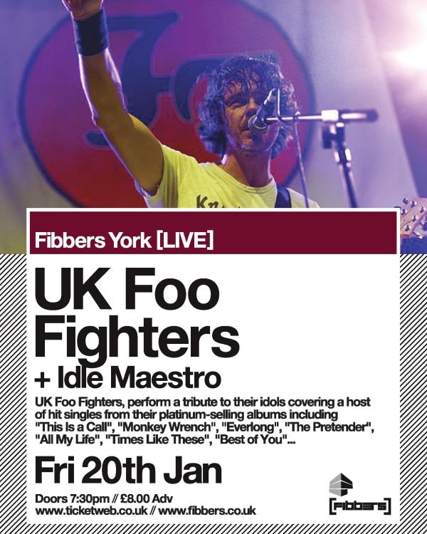 2012 UK Foo Fighters, Idle Maestro