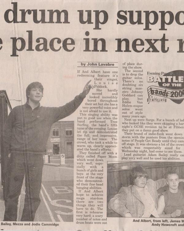 2000 Battle of the Bands review with Surge, Quoff, And Albert