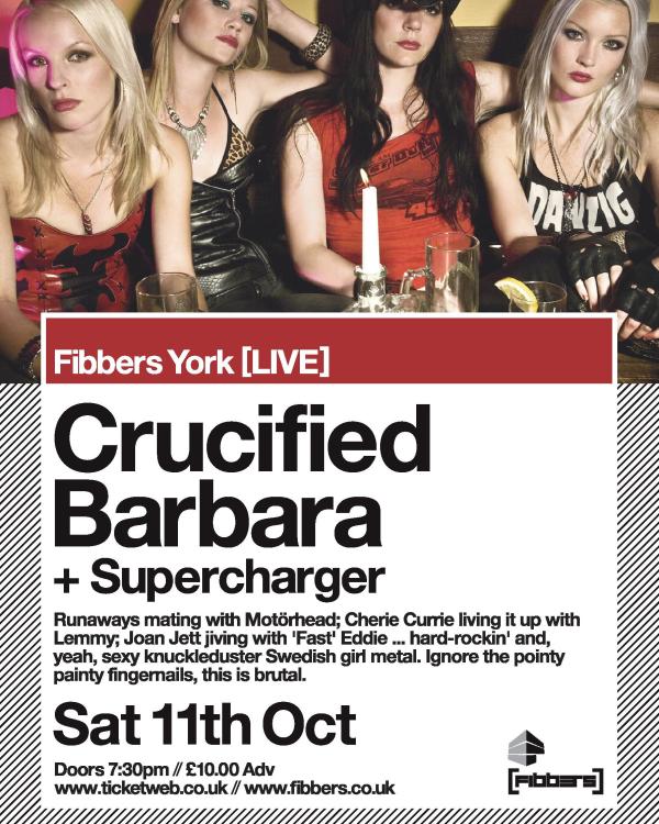 2014 Crucified Barbara, Supercharger