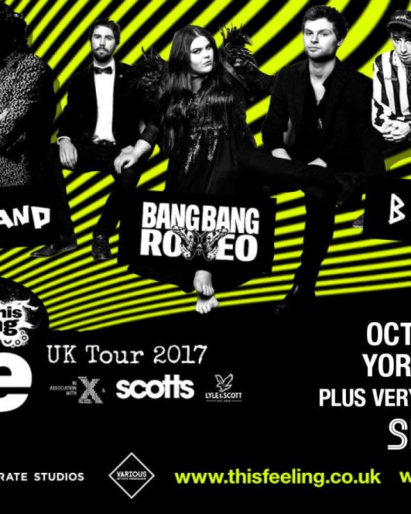 2017 The Shimmer Band, Bang Bang Romeo, Blackwaters, Sheafs