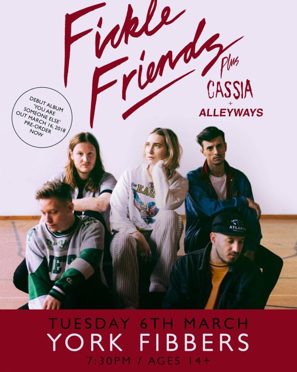 2018 Fickle Friends, Cassia, Alleyways