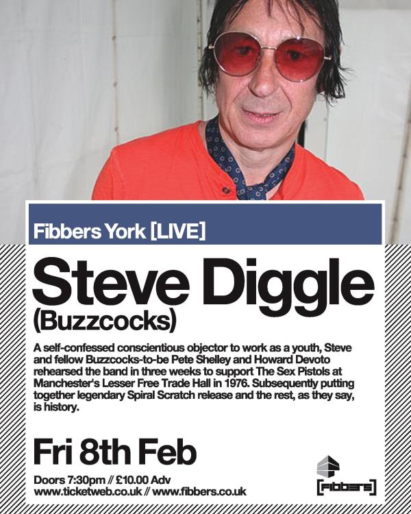 2013 Steve Diggle (The Buzzcocks)