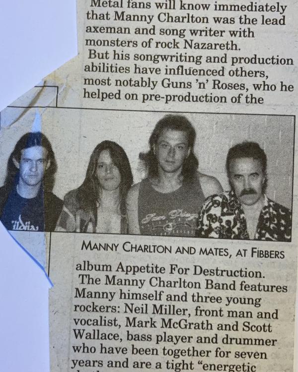 1996 Manny Charlton (Nazareth) preview