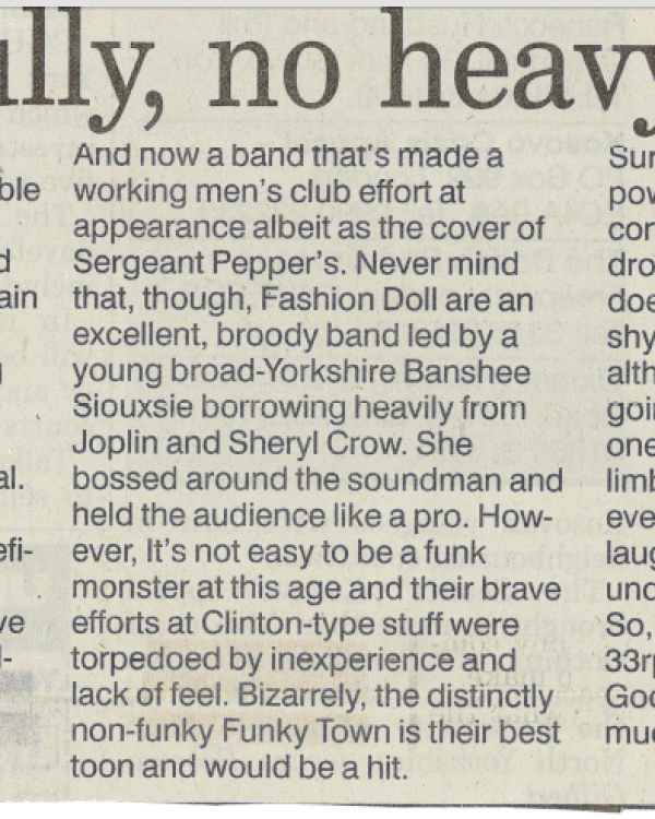 1998 The Rat reviews Amethyst, Fashion Doll, Surge