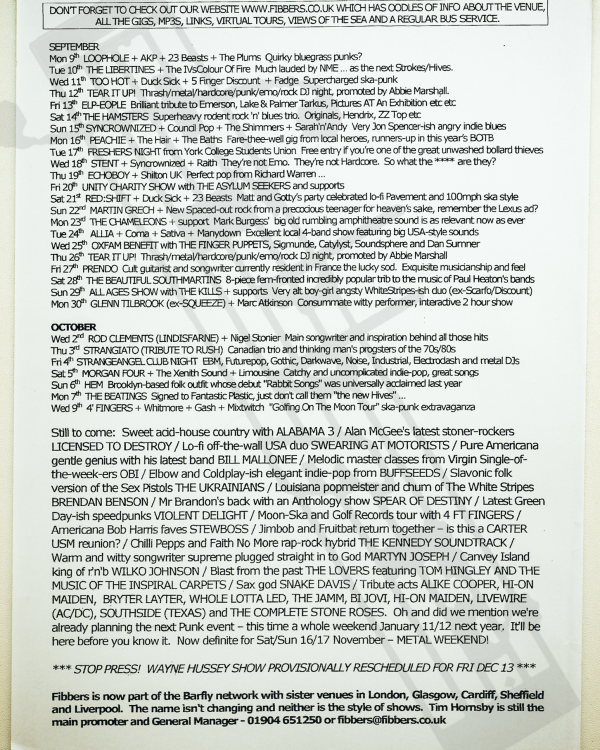 2002 September 'Half cut' listings