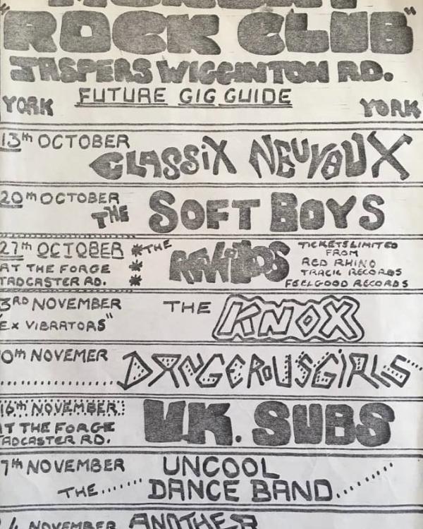 1980 Jasper's Monday Rock Club