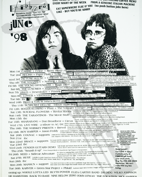 1998 June Elton John and Bernie Taupin listings