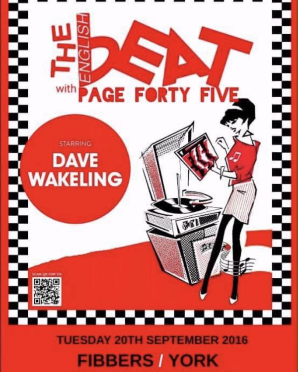 2016 The Beat w/ Dave Wakeling, Page Forty Five