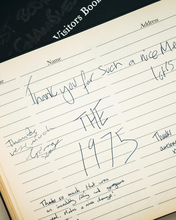 2013 The 1975 fed by Michelle when we lived on The Shambles